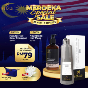 [MERDEKA SALE] Set Deep Conditioning - Burgandy 1 botol + Hair Mask 1 botol
