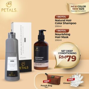 Set Deep Conditioning - Darkbrown 1 botol + Hair Mask 1 botol
