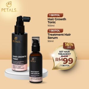Set Hair Treatment - 1 Hair Tonic + 1 Hair Serum