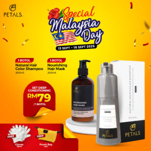 [SPECIAL MALAYSIA DAY] Set Deep Conditioning - Burgandy 1 botol