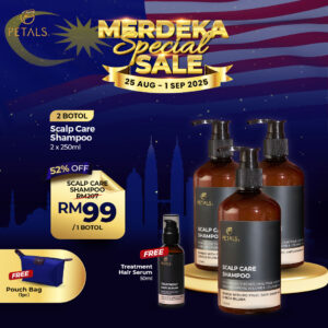 [MERDEKA SALE] Scalp Shampoo - 3x Botol