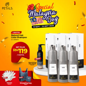 [SPECIAL MALAYSIA DAY] Set Plus - 2x Burgandy 1x Coco Black botol
